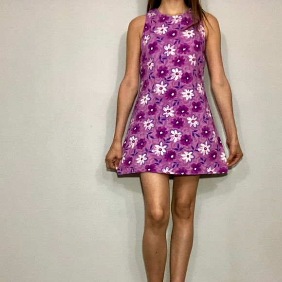Vintage Dresses & Skirts - 90s does 60s floral shift dress